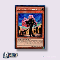 Exosister Martha MP23-EN127 1st Edition Prismatic Secret Rare NM Yu-Gi-Oh! - Image 1