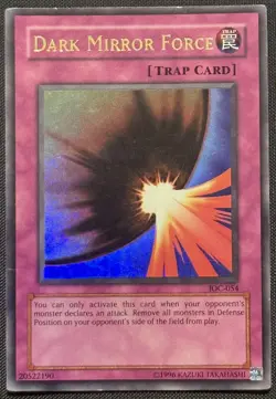 Yugioh Dark Mirror Force Unlimited Edition Ultra Rare IOC-054 MP - Image 1