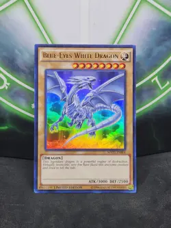 Yugioh Blue-Eyes White Dragon MVP1-ENSE4 Ultra Rare Limited Edition NM - Image 1