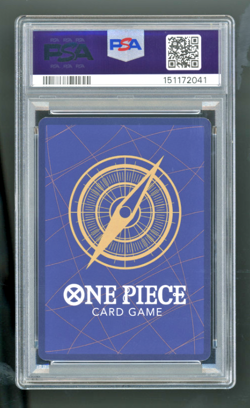 2025 ONE PIECE OP10 EN MONKEY D. LUFFY ALTERNATE ART #118 GEAR 4 PSA 9 MINT 💎 - Image 2