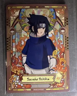 Sasuke Uchiha SPECIAL EDITION NRSA01-SP-002L5 Naruto Kayou Card (ENGLISH) - Image 1