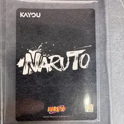 Sasuke Uchiha SPECIAL EDITION NRSA01-SP-002L5 Naruto Kayou Card (ENGLISH) - Image 2