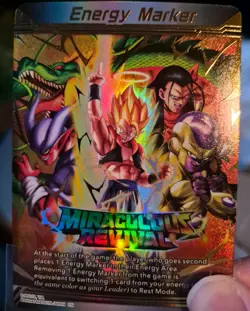 Miraculous Revival (GOLD) Energy Marker M-18 Dragon Ball Super Card Game Masters - Image 1