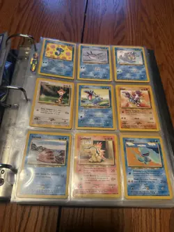 Pokemon Neo Genesis Lot 90 Cards – Vintage WOTC Mixed Card Lot LP - Image 2