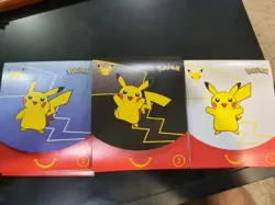 2021 McDonalds Pokemon Promo Cards Lot of 11: 3 White 5 Black 3 Blue NEW SEALED - Image 1