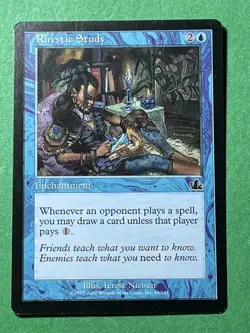 **Rhystic Study** ~Prophecy~ MTG: Magic the Gathering- Lightly Play (LP) - Image 1
