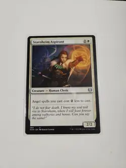 Starnheim Aspirant - Uncommon Creature - White - MTG - Kaldheim 380 - 2021 - NM - Image 1