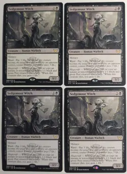 Sedgemoor Witch x1 Strixhaven: School of Mages Magic the Gathering MTG LP/NM - Image 3