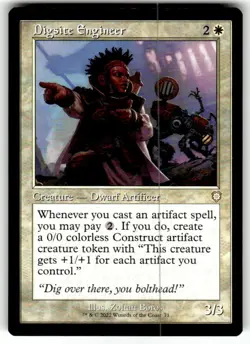 Digsite Engineer Brother's War Retro MTG NM Regular - Image 1