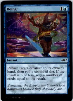 Magic | UNF | Boing! (Galaxy Foil) | 326 | Foil | NM - Image 1