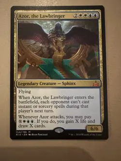 MTG - Azor, the Lawbringer - Rivals of Ixalan - NM - Image 1