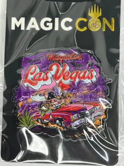 MagicCon Las Vegas 2025 Exclusive Show Key Art Pin MTG NEW - Image 1