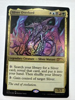 Sliver Overlord [Secret Lair Drop Series] Foil - Lightly Played/Near Mint - Image 1