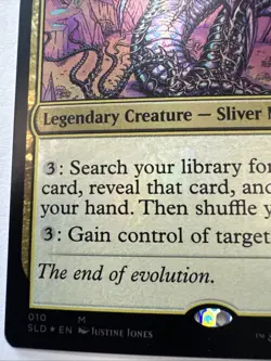 Sliver Overlord [Secret Lair Drop Series] Foil - Lightly Played/Near Mint - Image 4