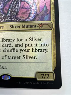 Sliver Overlord [Secret Lair Drop Series] Foil - Lightly Played/Near Mint - Image 5