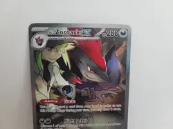 Pokemon TCG N's Zoroark EX Holo Card 185/159 Sv09: Journey Together - Image 2