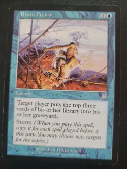 MTG Brain Freeze Scourge LP/MP - Image 1