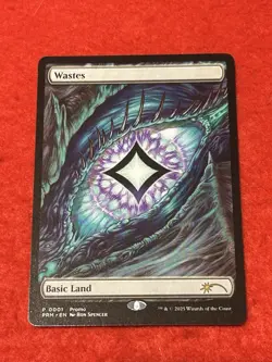 MTG Dragon's Eye Wastes Promo 2025 - Image 1