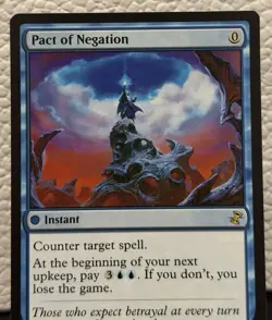 MTG Pact of Negation Time Spiral Remastered 77/289 - Image 2