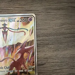 Pokemon Espeon & Deoxys GX SM240 Promo Holo English 260 HP TAG TEAM - Image 3