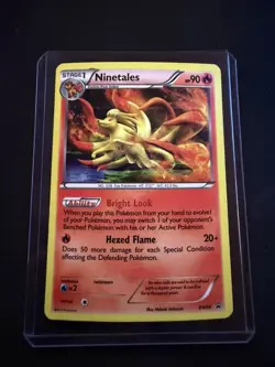 Ninetales Holo BW66 Black & White Promo Cards Pokemon - Image 1