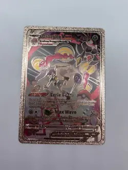 Rose Gold Foil Full Art Orbeetle VMAX Fan Art Display Vmax Card NM - Image 1