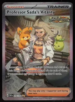 Professor Sada's Vitality 256/182 SIR Paradox Rift Pokemon - PQ - Image 1
