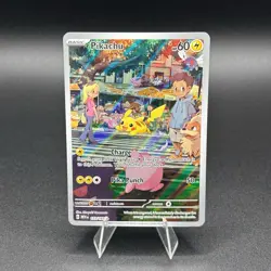 Pikachu Illustration Rare Holo 173/165 Scarlet & Violet 151 Pokemon TCG Card - Image 1