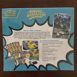 Pokemon TCG Mega Evolution Ascended Heroes Elite Trainer Box- x2 English - Image 3