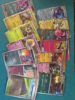 100 Pokemon Card Lot HOLO/REV Korean + 151 Pokeball + EX/V + Japanese - Image 2