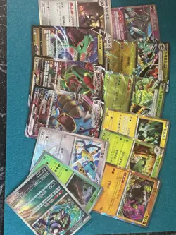 100 Pokemon Card Lot HOLO/REV Korean + 151 Pokeball + EX/V + Japanese - Image 4