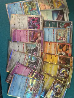 100 Pokemon Card Lot HOLO/REV Korean + 151 Pokeball + EX/V + Japanese - Image 5