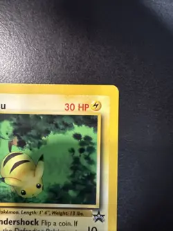 Pikachu 27 WOTC Black Star Promo LP Pokemon TCG - Image 4