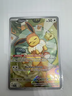 Pokemon TCG Eevee 173 Scarlet & Violet Promo Holo English 2025 - Image 1