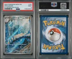 Pokemon Dragonair Holo 181/165 Sv: Scarlet & Violet 151 Illustration Rare PSA 9 - Image 3