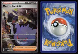 Morty's Conviction 211/162 SIR Temporal Forces Pokemon - PQ - Image 3