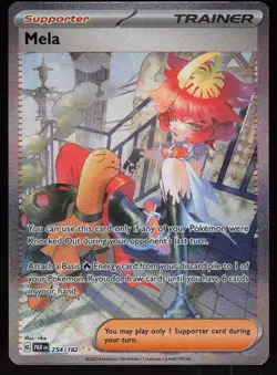 Mela 254/182 Special Illustration Rare Paradox Rift Pokemon - PQ - Image 1