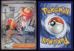 Mela 254/182 Special Illustration Rare Paradox Rift Pokemon - PQ - Image 3