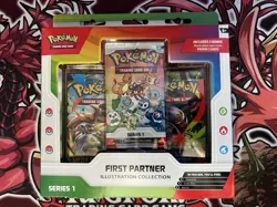 Pokemon TCG First Partner Illustration Collection Series 1 New Sealed - Image 1