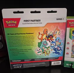 (LOT OF 2) Pokemon First Partner Series 1 Illustration Collection - sealed - Image 2