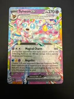 Sylveon ex 041/131 Double Rare Holo Pokemon Prismatic Evolutions NM - Image 1