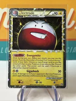 Electrode (Prime) #93 Ultra Rare Pokemon TCG 2010 Triumphant LP - Image 3