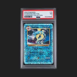 Pokemon Gyarados 12/110 - ** PSA 7 ** - Legendary Collection Reverse Holo RARE - Image 1