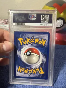 Pokemon Machamp 1st Edition Holo Rare PSA 8 Base Set 8/102 100 HP Stage 2 EN - Image 2