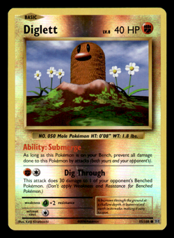 Reverse Holo Diglett 55/108 Common XY - Evolutions Pokemon TCG - Image 1