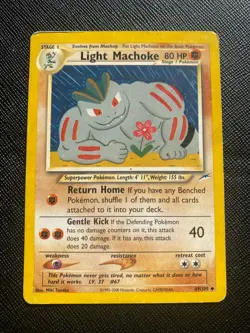 Pokemon TCG - Light Machoke 49/105 - Neo Revelation - MP - Image 1
