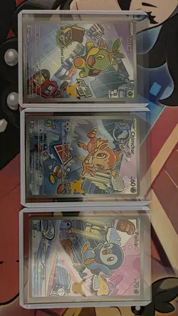 Pokemon First Partner Illustration Collection Series 1 Promo Full Set + Tyrunt - Image 5