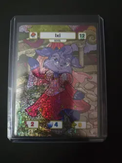 Neopets Battledome TCG Champions Of Meridell Royal Lxi Girl Card - Image 1