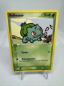 Pokemon Bulbasaur 45/100 EX Crystal Guardians Common Regular English Card - Image 1