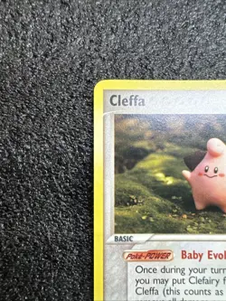 Cleffa 21/115 EX Unseen Forces Regular Rare 2005 Nintendo Pokemon Card - Image 5